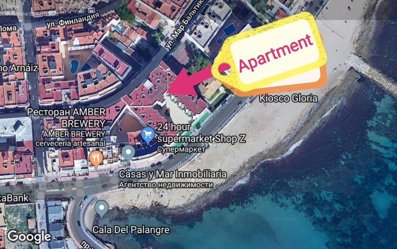 Beachfront Modern And Spacious Apartment Торевьиа Экстерьер фото